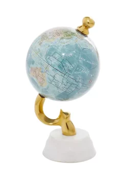 Cheap 🎁 Coastal Aluminum Globe by Monroe Lane 💯 -Monroe Lane Sales Belk 26353