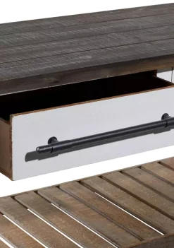 Buy 👏 Farmhouse Wood Console Table by Monroe Lane 😍 -Monroe Lane Sales Belk 26379