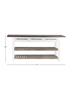 Buy 👏 Farmhouse Wood Console Table by Monroe Lane 😍 -Monroe Lane Sales Belk 26381