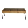 Best reviews of 🤩 Industrial Wood Coffee Table by Monroe Lane 👏