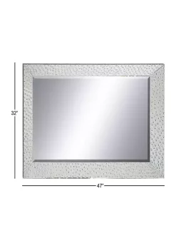 Wholesale 🥰 Modern Glass Wall Mirror by Monroe Lane ✔️ -Monroe Lane Sales Belk 26403