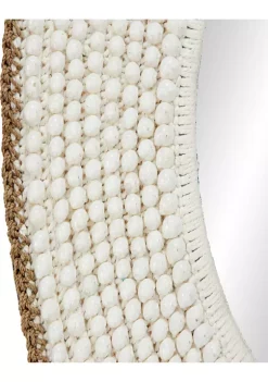 Discount 🔥 Shell Wall Mirror by Monroe Lane ⌛ -Monroe Lane Sales Belk 26416