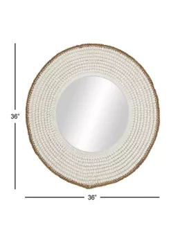 Discount 🔥 Shell Wall Mirror by Monroe Lane ⌛ -Monroe Lane Sales Belk 26417