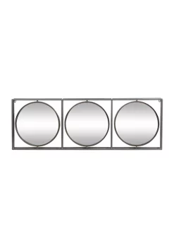 Best Sale 🔔 Modern Metal Wall Mirror by Monroe Lane 🎁 -Monroe Lane Sales Belk 26427