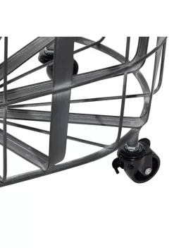 Flash Sale 🎉 Industrial Metal Storage Basket - Set of 2 by Monroe Lane 🛒 -Monroe Lane Sales Belk 26437