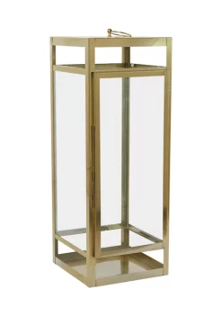 Buy 😀 Contemporary Stainless Steel Lantern by Monroe Lane 🛒 -Monroe Lane Sales Belk 26459