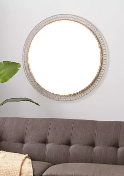 Coupon β Contemporary Metal Wall Mirror by Monroe Lane π―