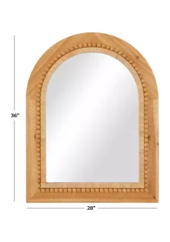 Brand new 🔔 Traditional Wood Wall Mirror by Monroe Lane 🎁 -Monroe Lane Sales Belk 26496