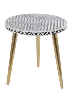 Coupon π Eclectic Metal Accent Table by Monroe Lane π€©