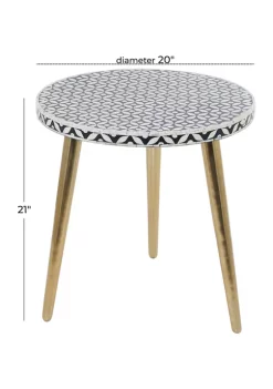 Coupon 😉 Eclectic Metal Accent Table by Monroe Lane 🤩 -Monroe Lane Sales Belk 26501