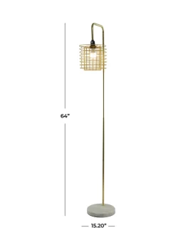 Best Pirce ⌛ Industrial Metal Floor Lamp by Monroe Lane ⌛ -Monroe Lane Sales Belk 26517