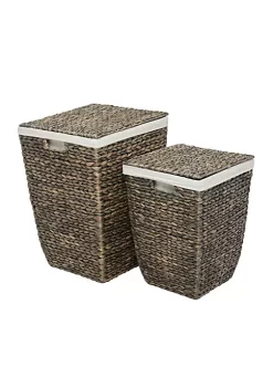 Best Sale ๐คฉ Traditional Seagrass Storage Basket - Set of 2 by Monroe Lane ๐งจ