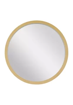 Promo 👏 Contemporary Wood Wall Mirror by Monroe Lane ✔️