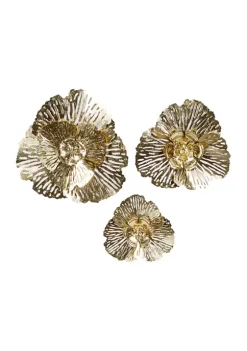 Best reviews of 🤩 Glam Metal Wall Decor - Set of 3 by Monroe Lane 🌟 -Monroe Lane Sales Belk 26549