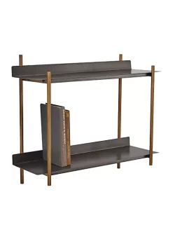 Flash Sale 💯 Modern Metal Wall Shelf by Monroe Lane ❤️ -Monroe Lane Sales Belk 2656