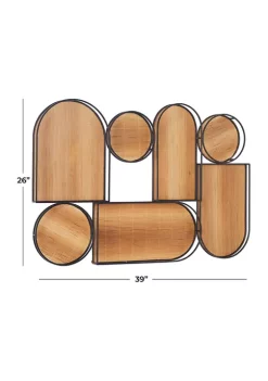 Hot Sale ⌛ Modern Bamboo Wall Decor by Monroe Lane 🌟 -Monroe Lane Sales Belk 26560