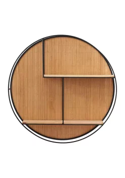 Flash Sale 🔥 Modern Bamboo Wall Shelf by Monroe Lane 😍 -Monroe Lane Sales Belk 26573