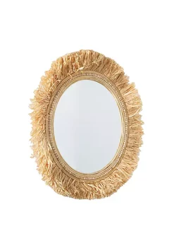 Coupon 💯 Modern Seagrass Wall Mirror by Monroe Lane 💯 -Monroe Lane Sales Belk 26585