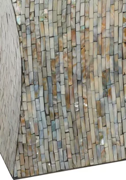 Deals ⌛ Contemporary 👩 Mother of Pearl Accent Table by Monroe Lane 👍 -Monroe Lane Sales Belk 26591