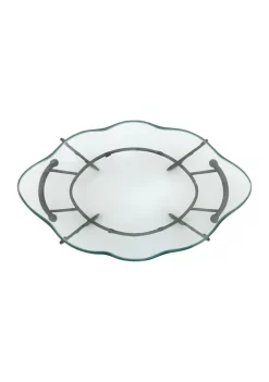 Cheapest 💯 Traditional Tempered Glass Serving Bowl by Monroe Lane 🎁 -Monroe Lane Sales Belk 266