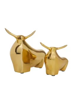 Budget 😀 Contemporary Aluminum Sculpture - Set of 2 by Monroe Lane 🥰 -Monroe Lane Sales Belk 26636