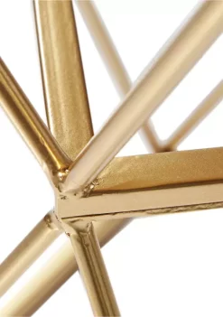 New 🤩 Glam Metal Accent Table by Monroe Lane 😀 -Monroe Lane Sales Belk 26663