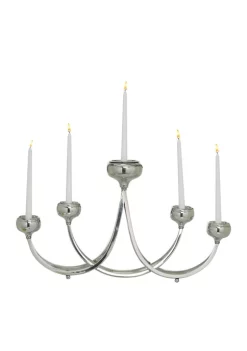 New π₯ Contemporary Stainless Steel Candelabra by Monroe Lane π₯