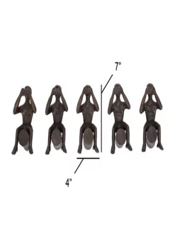 Best Pirce 😉 Aluminum Modern Wall Decor - Set of 5 by Monroe Lane 🛒 -Monroe Lane Sales Belk 26675