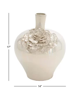 Wholesale 💯 Farmhouse Ceramic Vase by Monroe Lane 🔥 -Monroe Lane Sales Belk 26688