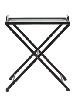 New 👍 Industrial Metal Accent Table by Monroe Lane 🛒
