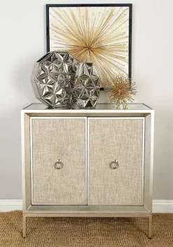 Wholesale 🎉 Glam Wood Cabinet by Monroe Lane 👍 -Monroe Lane Sales Belk 2673