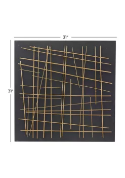 Coupon 🤩 Contemporary Metal Wall Decor by Monroe Lane 🧨 -Monroe Lane Sales Belk 26731