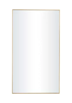 Best Sale ⌛ Contemporary Wood Wall Mirror by Monroe Lane 🧨