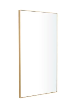 Best Sale ⌛ Contemporary Wood Wall Mirror by Monroe Lane 🧨 -Monroe Lane Sales Belk 26757