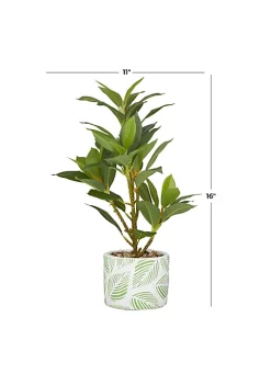Cheap 🎁 Coastal Faux Foliage Artificial Plant by Monroe Lane 🌟 -Monroe Lane Sales Belk 2677