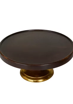 Best deal 💯 Modern Mango Wood Cake Stand - Set of 3 by Monroe Lane 💯 -Monroe Lane Sales Belk 26772