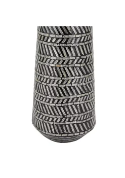 Cheapest 🎉 Contemporary 👩 Mother of Pearl Vase by Monroe Lane 😀 -Monroe Lane Sales Belk 26789