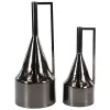 Best Sale 🛒 Glam Metal Vase - Set of 2 by Monroe Lane 🎉