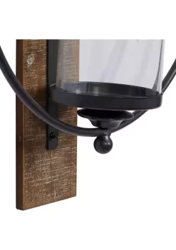 Flash Sale 🎁 Contemporary Wood Wall Sconce by Monroe Lane 🛒 -Monroe Lane Sales Belk 26812