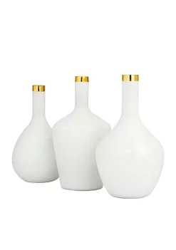 Top 10 😀 Glam Glass Vase - Set of 3 by Monroe Lane 😉 -Monroe Lane Sales Belk 26827