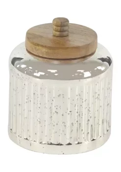 Best Sale 😉 Farmhouse Glass Decorative Jars - Set of 3 by Monroe Lane 🎁 -Monroe Lane Sales Belk 26845