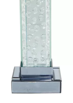 Best Sale 🤩 Glam Glass Candle Holder by Monroe Lane ⌛ -Monroe Lane Sales Belk 26867