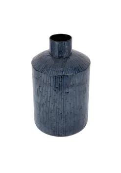 Flash Sale 😉 Contemporary 👩 Mother of Pearl Vase by Monroe Lane 🤩