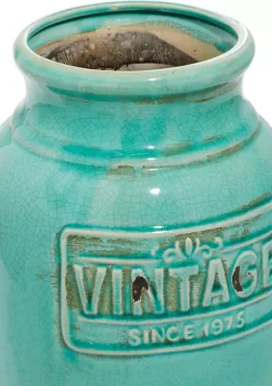 Flash Sale 😍 Vintage Ceramic Decorative Jars - Set of 3 by Monroe Lane ⌛ -Monroe Lane Sales Belk 26903