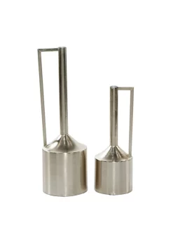 Top 10 🧨 Modern Metal Vase - Set of 2 by Monroe Lane 🎉 -Monroe Lane Sales Belk 26921