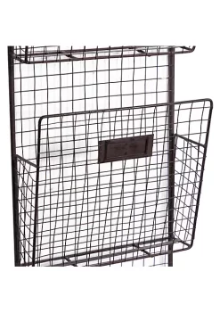Discount 🔔 Industrial Metal Magazine Rack Holder by Monroe Lane 😉 -Monroe Lane Sales Belk 26985