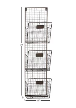 Discount 🔔 Industrial Metal Magazine Rack Holder by Monroe Lane 😉 -Monroe Lane Sales Belk 26986