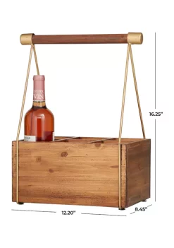 Brand new 🎉 Modern Farmhouse Metal Standing Wine Rack by Monroe Lane ⌛ -Monroe Lane Sales Belk 26996