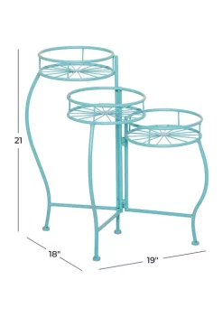 Best Sale 🎉 Transitional Metal Plantstand by Monroe Lane 🥰 -Monroe Lane Sales Belk 27007