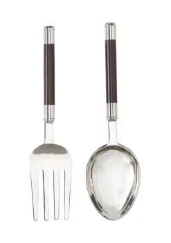 Outlet ⌛ Eclectic Aluminum Wall Decor - Set of 2 by Monroe Lane 👏 -Monroe Lane Sales Belk 27017